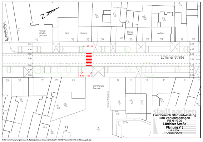 Stadt Aachen - Lütticher Straße
